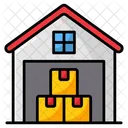 Warehouse Storeroom Storehouse Icon