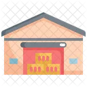 Warehouse Stock Logistic Icon