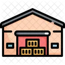 Warehouse Logistic Shipping Icon