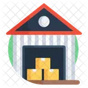 Warehouse Storeroom Storehouse Icon