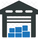 Warehouse Storage Depot Icon