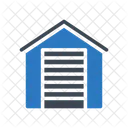 Warehouse Shutter Building Icon