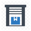 Warehouse Parcel Shutter Icon