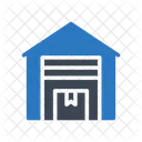 Warehouse Parcel Carton Icon