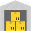 Logistics Delivery House Icon
