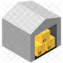 Logistics Delivery House Icon