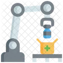 Warehouse Package Manufacturing Icon