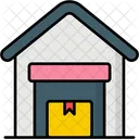 Warehouse Boxes Storage Icon