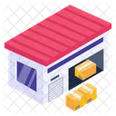 Warehouse Storeroom Storehouse Icon