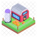 Storage House Warehouse Storeroom Icon