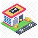 Depot Storehouse Warehouse Icon