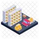 Parcels Depot Storehouse Warehouse Parcels Icon