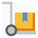 Trolley Cart Packaging Carry Icon