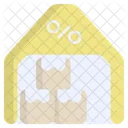 Warehouse Industry Storage Icon