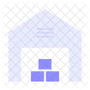 Warehouse Storage Industry Icon