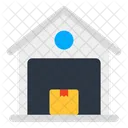 Warehouse Storehouse Depository House Icon