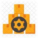 Warehouse Manufacture Manufacturing Icon