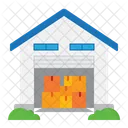 Warehouse Goods Storage Icon