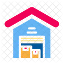 Warehouse Storehouse Logistics Icon