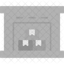 Warehouse Boxes Merchandise Icon