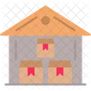 Warehouse Ware House Storage House Icon