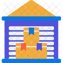 Logistic Delivery Warehouse Icon