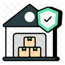 Warehouse Security Warehouse Protection Warehouse Safety Icon