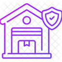 Warehouse Protection Insurance Icon