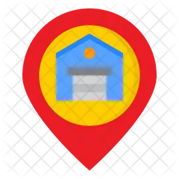 Warehouse Location  Icon