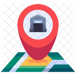 Warehouse Location  Icon