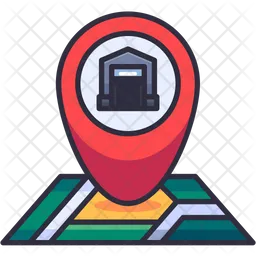 Warehouse Location  Icon