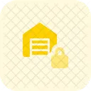 Warehouse Lock Storage House Lock Storage Lock Icon