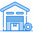 Godown Management Inventory Control Material Management Icon