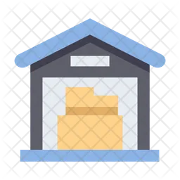 Warehouse Package  Icon