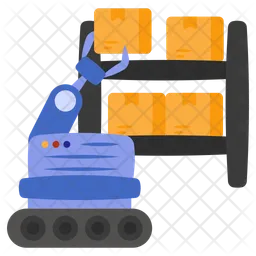Warehouse Robot  Icon