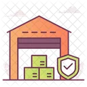Warehouse Security  Icon