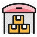 Warehouse Storage Streamline Ultimate Icon