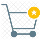 Einkaufswagen Trolley Favorit Symbol