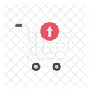 Einkaufswagen Trolley Online Symbol