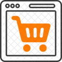 Warenkorb Einkaufen Online Symbol