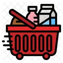 Produktkorb Einkaufskorb Korb Symbol