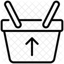 Korb Wagen Oben Symbol