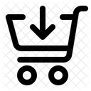 Wagen Setzen Pfeil Wagen Symbol