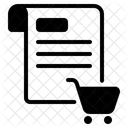 Warenkorbubersicht Warenkorb Einkaufswagen Symbol