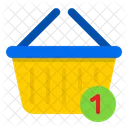 Warenkorb Benachrichtigung Warenkorb Einkaufen Symbol
