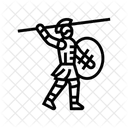 Warrior Battle Spartan Icon