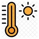 Warm Temperature Hot Icon