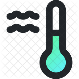 Warm Icon - Download in Colored Outline Style