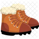 Boots Winter Footwear Icon