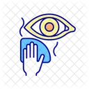 Warm compress for eye  Icon